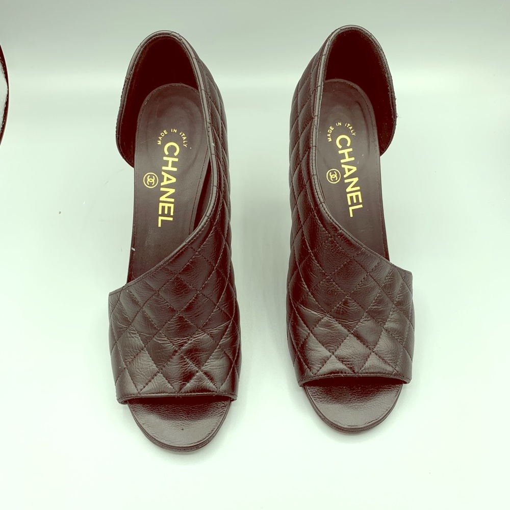Chanel open shoes
